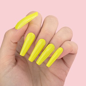 Nail Gel Polish No 425 Neon Yellow 10ml
