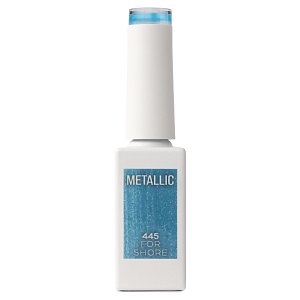 Nail Gel Polish No 445 Blue Metallic 10ml