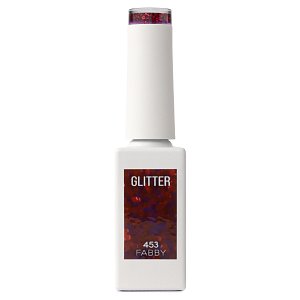 Shellac UV& Led Fabby Νο 453 Rosa Lila Glitter 10ml