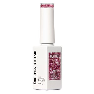 Shellac UV& Led All About Pink Νο 456 Rosa Glitter 10ml