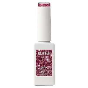 Shellac UV& Led All About Pink Νο 456 Rosa Glitter 10ml