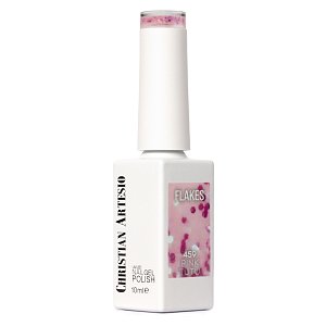 Nail Gel Polish No 459 Pink Glitter 10ml