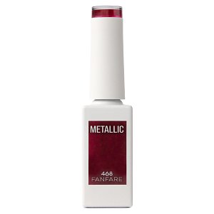Nail Gel Polish No 468 Red Metallic 10ml