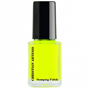 Stamping Nail Polish No 48 Neon Yellow 12ml