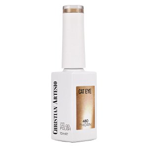 Nail Gel Polish Cat Eye Thorn No 480 Metallic Gold 10ml