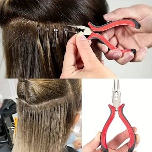 Straight Micro Ring Removal Pliers for Hair Extensions