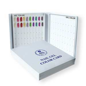 Nail Art Color Display Chart 120 places White