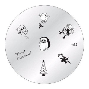 Nail Stamping Art Board 5.5cm