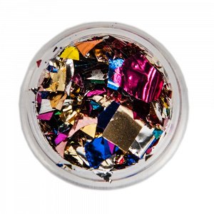 Nail Art Foil Leaves Multicolored