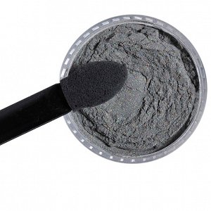Nail Art Holographic Powder Dark Gray 1g