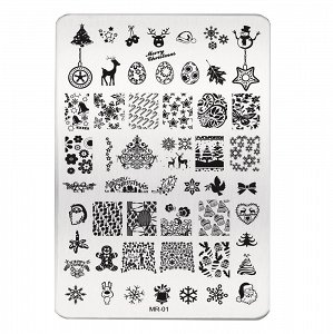 Nail Stamping Art Board 14cm x 9.5cm