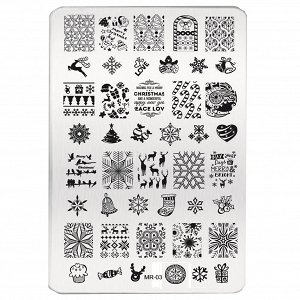 Nail Stamping Art Board 14cm x 9.5cm