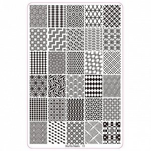 Stamping Schablone 14cm x 9,5cm