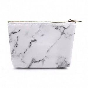 Toiletry Bag White Marble