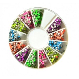 Nail Art Gems in Rodella Multicolored