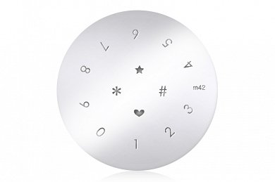 Nail Stamping Art Board 5.5cm
