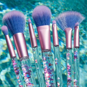 Makeup Brushes Transparent set of 7pcs