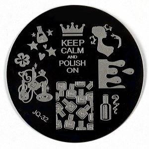 Nail Stamping Art Board 5.5cm