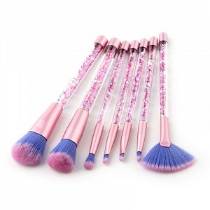 Makeup Brushes Transparent set of 7pcs