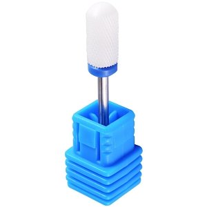 Nail Drill Cutter Bit Ceramic Oval Barrel (M) 3/32"