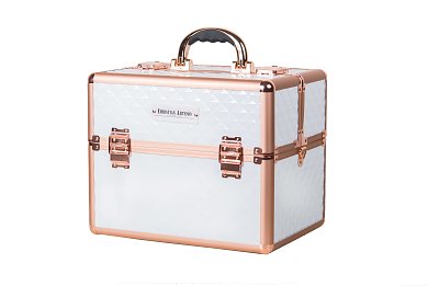 Professional Rose Gold Aluminum Beautycase