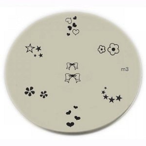 Nail Stamping Art Board 5.5cm