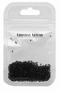 Nail Art Rhinestone Crystal Pixie Black 2g