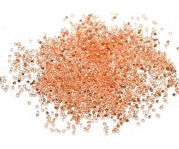 Nail Art Rhinestone Crystal Pixie Pink-Gold 2g