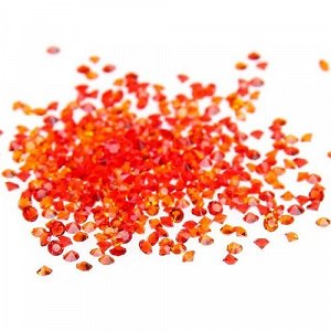 Nail Art Rhinestone Crystal Pixie Neon Orange 2g