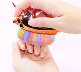Nail Dust Cleaning Brush Unicorn Shape