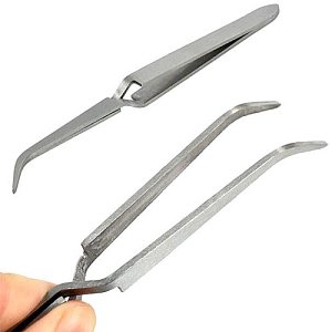 Tweezers for Nail Art C Curve