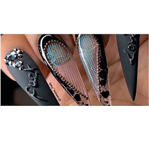 Nail Net Iridescent