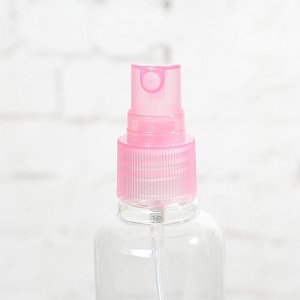 Travel Bottle with Spray Transparent 100ml