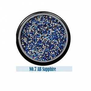 Nail Art Rhinestone Crystal Pixie Black Iridescent 2g