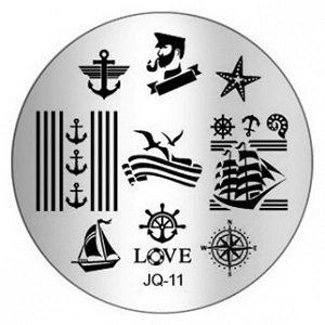 Nail Stamping Art Board 5.5cm
