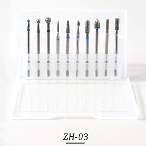 Nail Drill Replacement Bits for Nail Manicure 10pcs Case