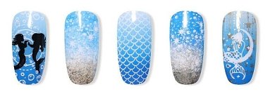 Nail Stamping Art Board 12cm x 6cm