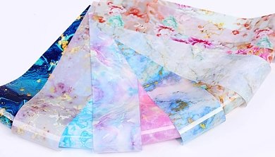 Nail Art Foil MarbleSet 10pcs