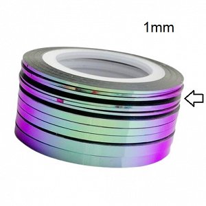 Nail Art Line Tape Chameleon Purple/Green 1mm