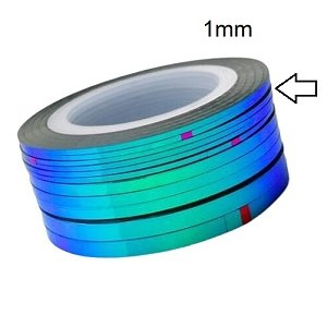 Nail Art Line Tape Chameleon Blue/Green 1mm