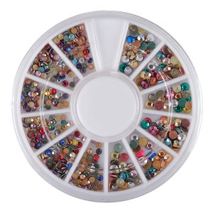 Nail Art Gems Colorful 1000pcs