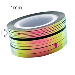 Nail Art Line Tape Chameleon Orange/Yellow 1mm