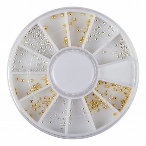 Nail Accessories Gold-Silver 420pcs