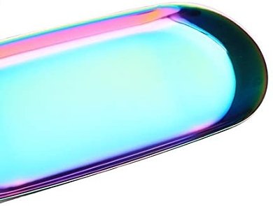 Nail Tool/Accessories Placement Plate Chameleon Oval Shape