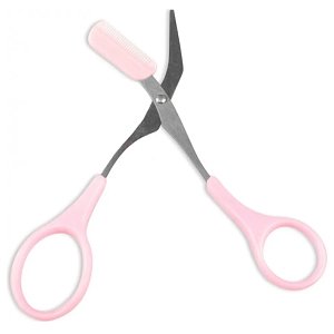 Augenbrauen-Trimmer mit Kamm, rosa