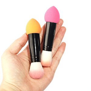 Make up Sponge and Brush Travel Size 1pc