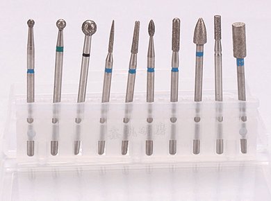Nail Drill Replacement Bits for Nail Manicure 10pcs Case