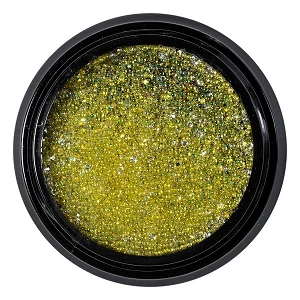 Nail Art Rhinestone Crystal Pixie Yellow Iridescent 2g