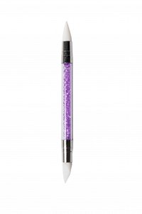 Nail Art Brush Silicone Purple