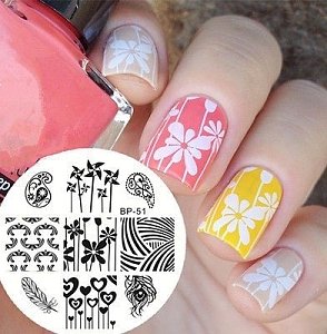 Nail Stamping Art Board 5.5cm